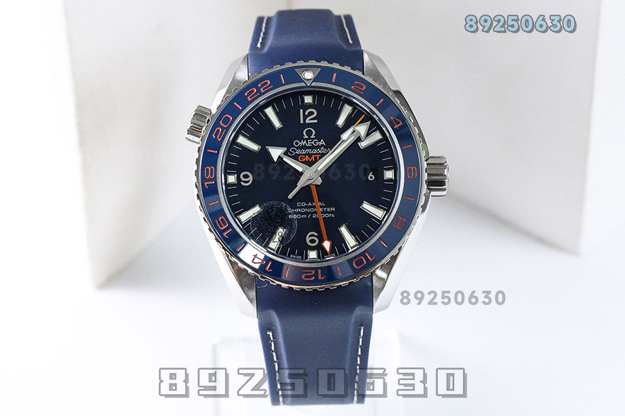 VS厂欧米茄海马600米「蓝圈GMT」美好星球联名款复刻腕表-232.30.44.22.03.001