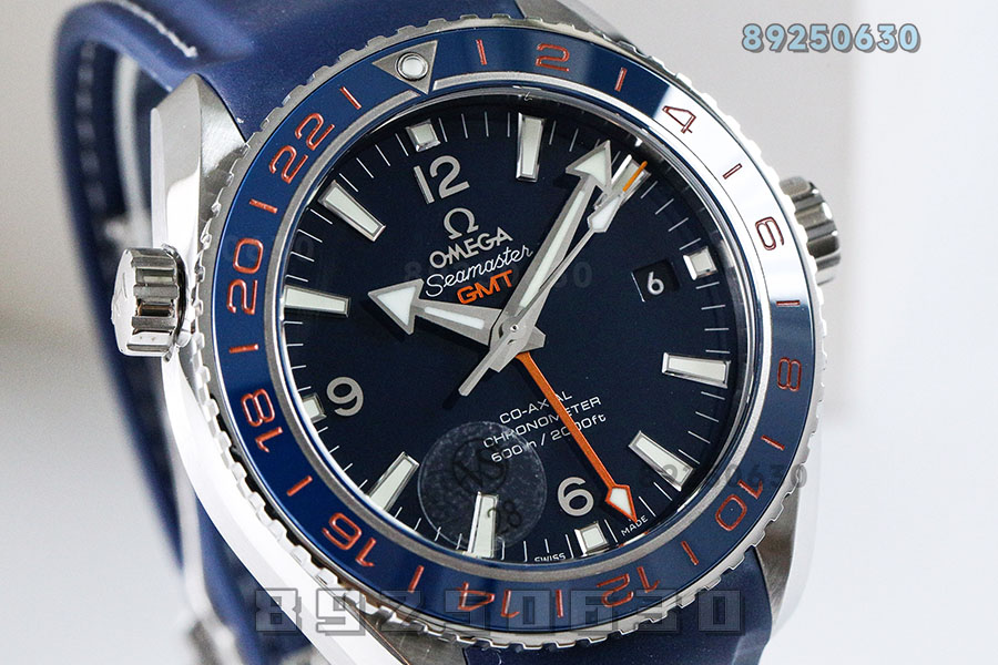 VS厂欧米茄海马600米「蓝圈GMT」美好星球联名款复刻腕表-232.30.44.22.03.001