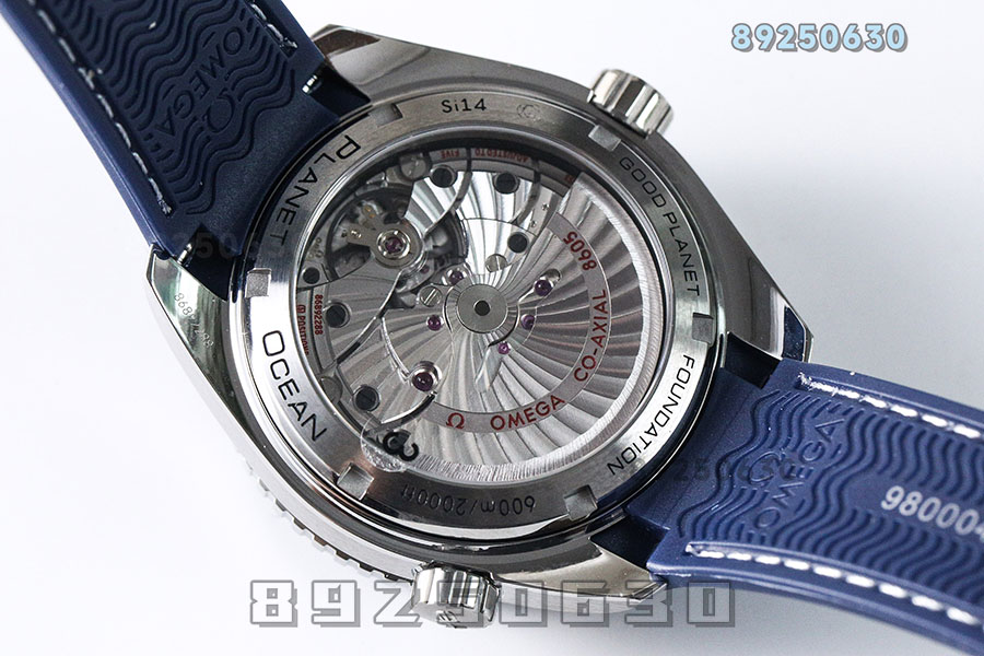 VS厂欧米茄海马600米「蓝圈GMT」美好星球联名款复刻腕表-232.30.44.22.03.001