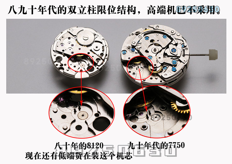 VS厂劳力士对比正品-3135款机芯对比